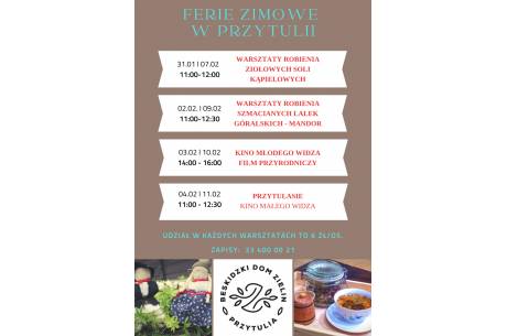 Ferie w Przytulii - warsztaty góralskich lalek
